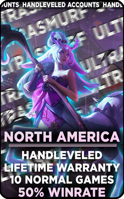 NA - Ranked Ready Handleveled Account