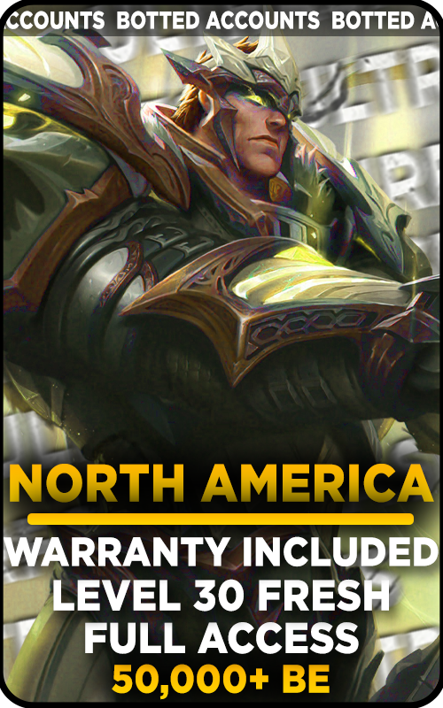 NA - 0-80K Blue Essence Unranked Smurf Account