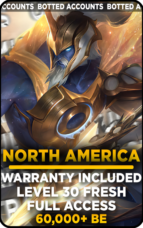 NA - 0-80K Blue Essence Unranked Smurf Account