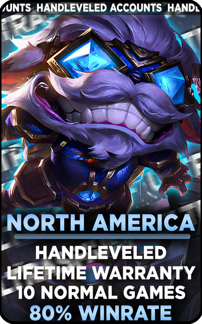 NA - Ranked Ready Handleveled Account