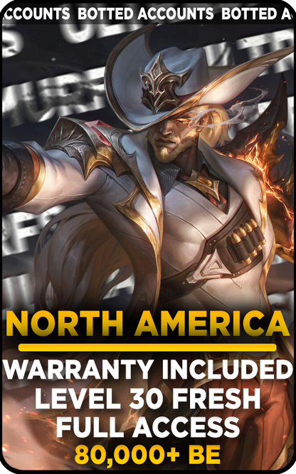 NA - 0-80K Blue Essence Unranked Smurf Account