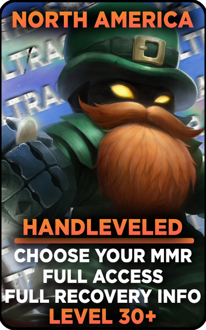 NA - Ranked Ready Handleveled Account