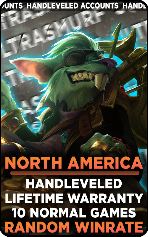 NA - Ranked Ready Handleveled Account