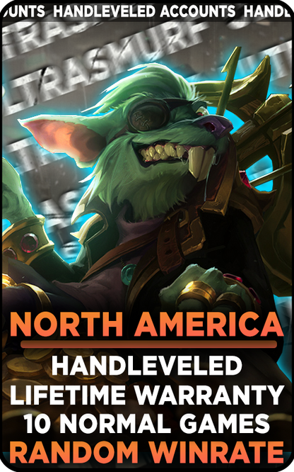 NA - Ranked Ready Handleveled Account