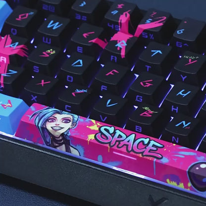 Jinx Keycaps - 129 Keys