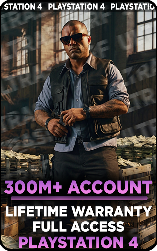 【PS4】300 Million+ Cash Account
