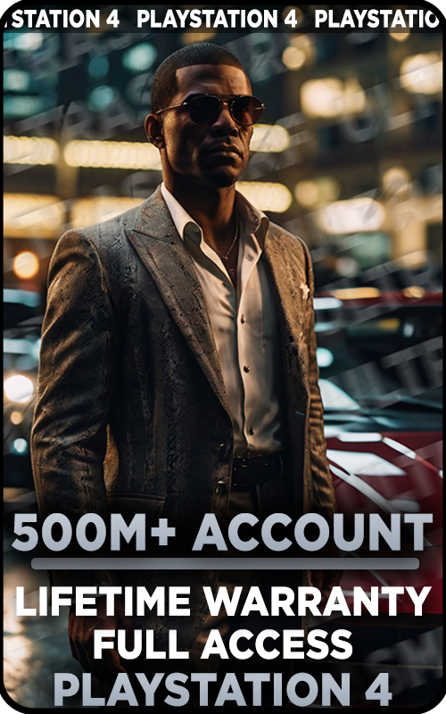 【PS4】500 Million+ Cash Account