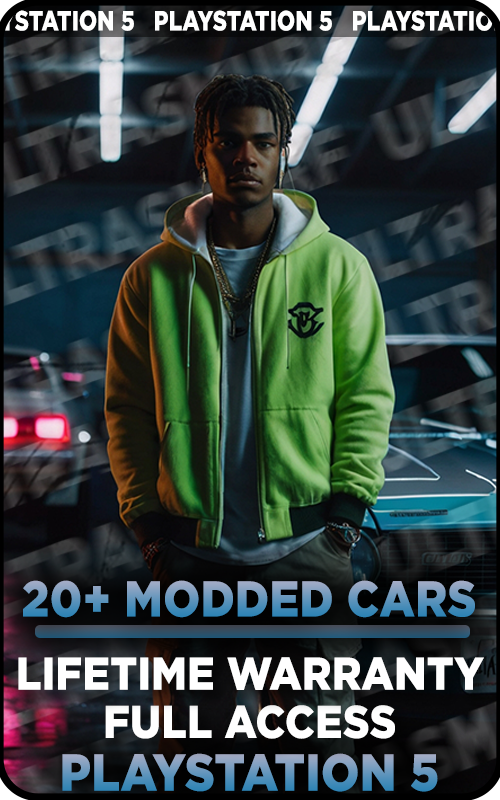 【PS5】20+ Modded Cars Account